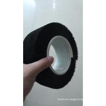 Nylon Bristle Strip Circular Spiral Industrial Brush Rollers for Cleaning Fruit